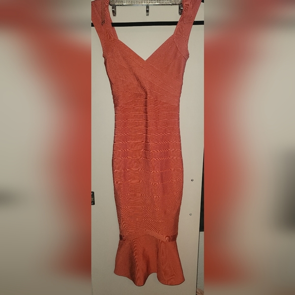 Hervé Leger Flared dress - Picture 2 of 3